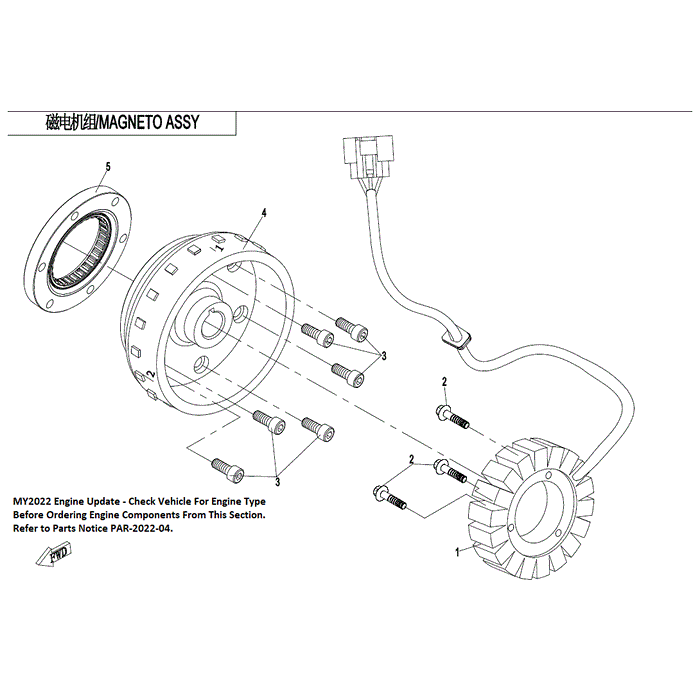 Magneto Rotor by CF Moto