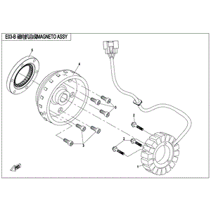 Magneto Stator by CF Moto 0800-032000-3000 OEM Hardware 0800-032000-3000 Northstar Polaris