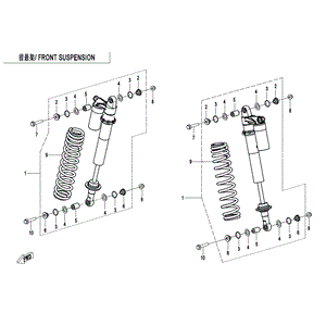 Main Spring by CF Moto 5BYV-061600-7000-21 OEM Hardware 5BYV-061600-7000-21 Northstar Polaris