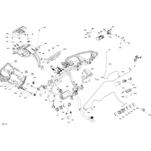 Main Wiring Harness by Can-Am