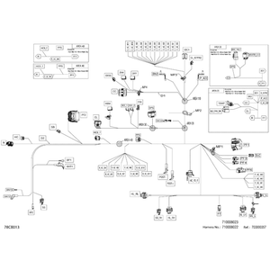 Main Wiring Harness by Can-Am 710008022 OEM Hardware 710008022 Off Road Express Drop Ship