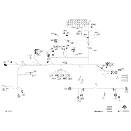 Main Wiring Harness by Can-Am