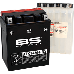 Maintenance-Free Battery By Bs Battery 300606 Conventional Acid Battery 2113-0867 Parts Unlimited Drop Ship