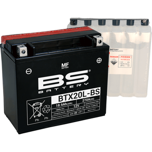 Maintenance-Free Battery By Bs Battery 300610 Conventional Acid Battery 2113-0873 Parts Unlimited Drop Ship