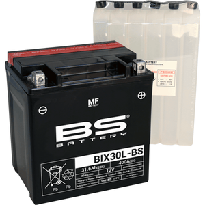 Maintenance-Free Battery By Bs Battery 300753 Conventional Acid Battery 2113-0877 Parts Unlimited Drop Ship