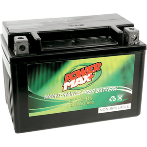 Maintenance-Free Battery By Power Max GTX9-BS Battery DS-325750 Parts Unlimited Drop Ship