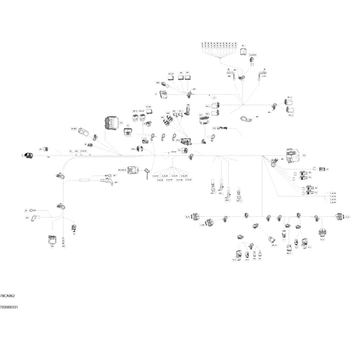 Male Terminal Housing, 2 Circuits by Can-Am