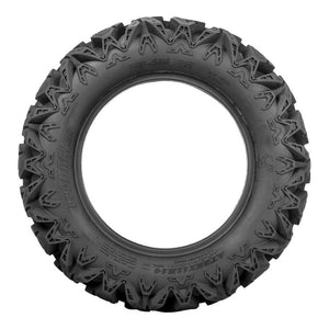 Mamba Beadlock Wheel Kit w/ Rip Saw Tire 14X7 4/156 4+3 (+5MM) Blackout by Raceline 570-5109+570-1553 Premounted Wheel & Tire Kit 570-27195 Western Powersports Drop Ship