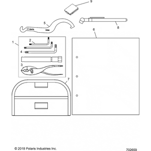 Man-Own, 19 Rng Gen 1000 Tr by Polaris 9929232 OEM Hardware P9929232 Off Road Express