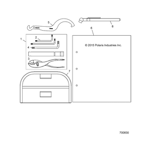 Man-Own, 7&Quot; Orv Display En by Polaris 9926886 OEM Hardware P9926886 Off Road Express