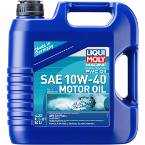 Marine 4T Engine Oil By Liqui Moly 20530 Engine Oil Synthetic 3601-0786 Parts Unlimited