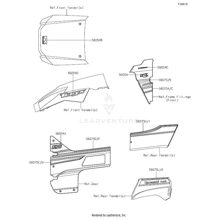 Mark,Side Guard,Eps by Kawasaki