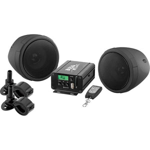 Mc520 Speaker System 600W Black by Boss Audio MCBK520B Speaker Kit 63-8029 Western Powersports Drop Ship