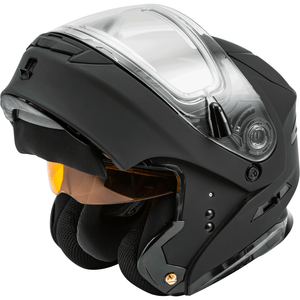 MD-01S Helmet w/Electric Shield by GMAX Modular Helmet Western Powersports Drop Ship