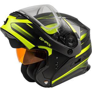 MD-01S Modular Snow Helmet Descendant Dual Shield by GMAX Modular Helmet Western Powersports Drop Ship