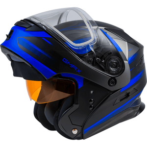 MD-01S Modular Snow Helmet Descendant Dual Shield by GMAX Modular Helmet Western Powersports Drop Ship