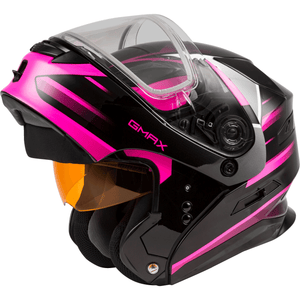 MD-01S Modular Snow Helmet Descendant Dual Shield by GMAX Modular Helmet Western Powersports Drop Ship