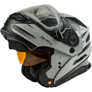 MD-01S Modular Snow Helmet Descendant Electric Shield by GMAX Modular Helmet Western Powersports Drop Ship