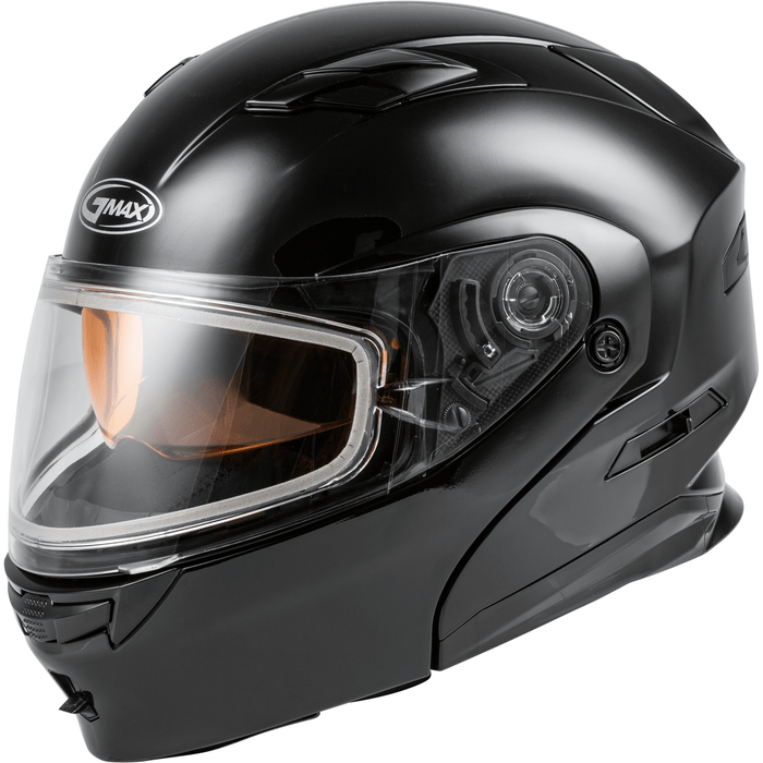 MD-01S Modular Snow Helmet Solid w/Quick Release Buckle Dual Shield by GMAX