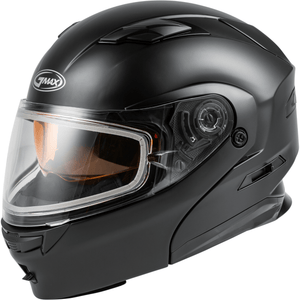 MD-01S Modular Snow Helmet Solid w/Quick Release Buckle Dual Shield by GMAX M2010078 Modular Helmet 72-62732X Western Powersports Drop Ship 2X / Matte Black