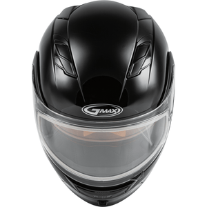 MD-01S Modular Snow Helmet Solid w/Quick Release Buckle Dual Shield by GMAX Modular Helmet Western Powersports Drop Ship