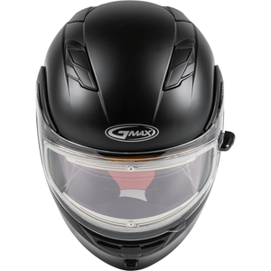 MD-01S Modular Snow Helmet Solid w/Quick Release Buckle Electric shield by GMAX Modular Helmet Western Powersports Drop Ship