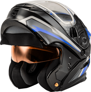 MD-01S Transistor Electric Helmet by GMAX Modular Helmet Western Powersports