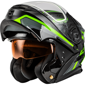 MD-01S Transistor Snow Helmet by GMAX Modular Helmet Western Powersports