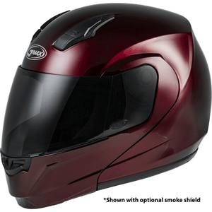 MD-04 Helmet by GMAX G104109 Modular Helmet 72-50253X Western Powersports Drop Ship 3XL / Wine Red