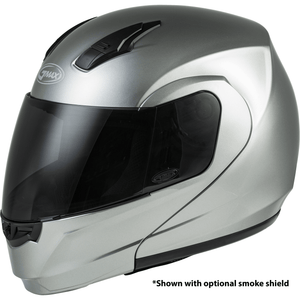 MD-04 Helmet by GMAX G104198 Modular Helmet 72-50232X Western Powersports Drop Ship 2X / Silver