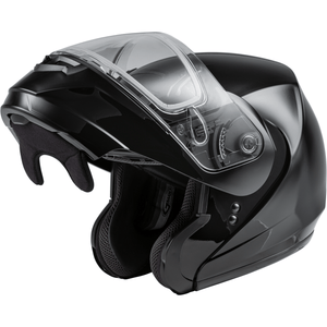 MD-04S Snow Helmet Solid w/Quick Release Buckle by GMAX Modular Helmet Western Powersports Drop Ship