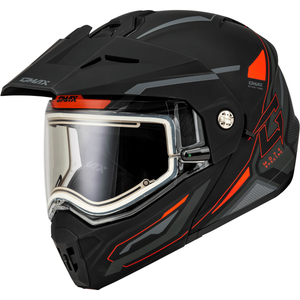 MD-74S Spectre Modular Helmet w/Electric Shield by GMAX M10742328 Modular Helmet 72-72432X Western Powersports Matte Black/Red / 2X