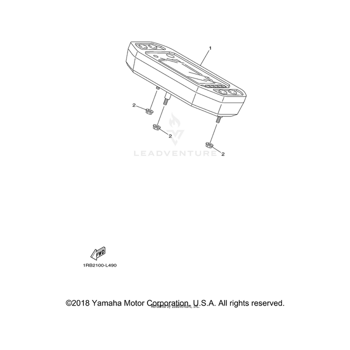 Meter Assembly by Yamaha