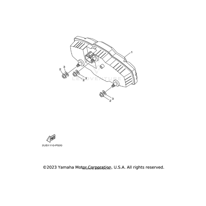 Meter Assembly by Yamaha