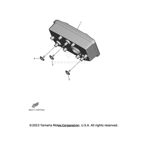 Meter Assembly by Yamaha BAR-H3500-01-00 OEM Hardware BAR-H3500-01-00 Off Road Express