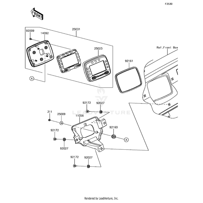 Meter-Assembly,Lcd by Kawasaki