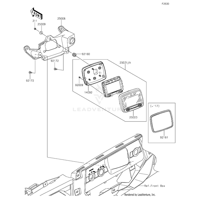 Meter-Assembly,Lcd by Kawasaki