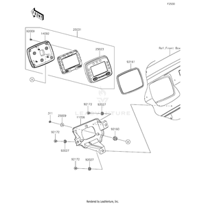 Meter-Assembly,Lcd by Kawasaki 25031-0749 OEM Hardware 25031-0749 Off Road Express Peach St