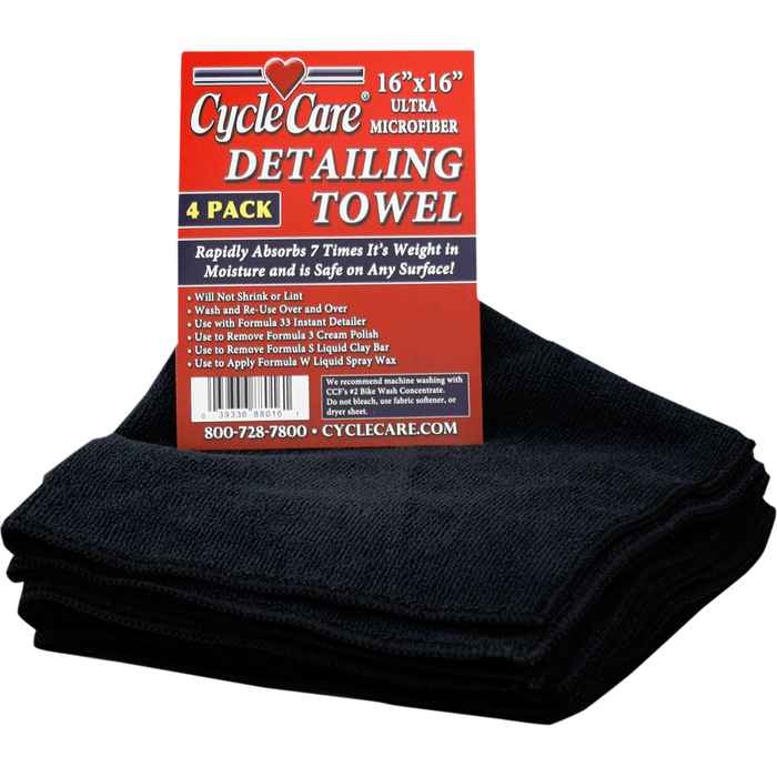 Microfiber Towels By Cycle Care Formulas