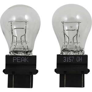 Miniature Bulb By Peak Lighting 3157-BPP Light Bulb 2060-0762 Parts Unlimited