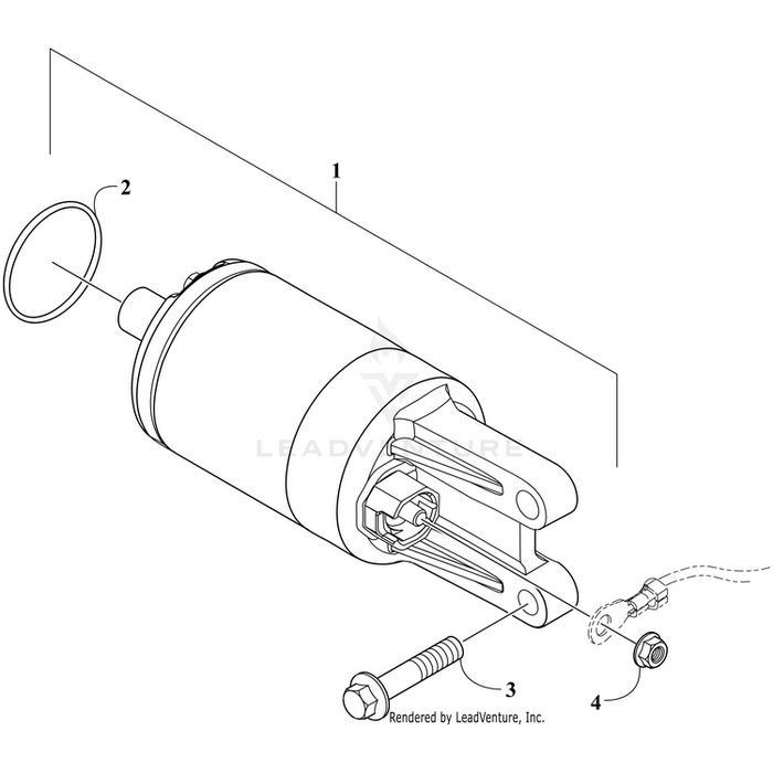 Motor, Starter By Arctic Cat