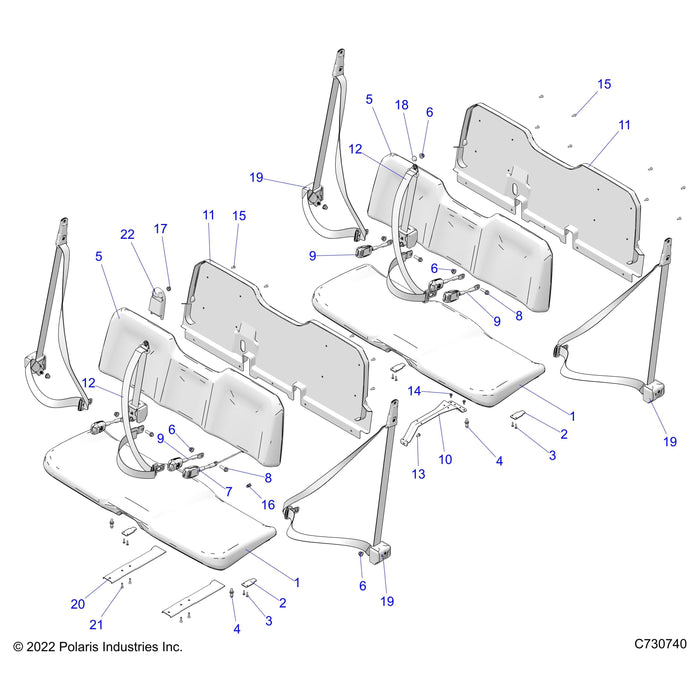 Mount Tab, Seat by Polaris