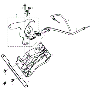 Mounting Base Middle Protection Plate by CF Moto 9060-037590 OEM Hardware 9060-037590 Northstar Polaris