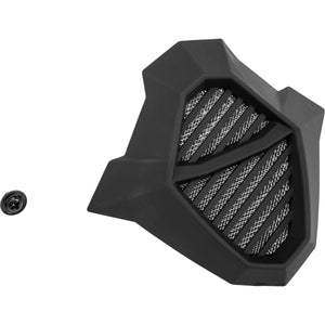 MOUTH VENT MATTE BLACK W/SCREW MX-46/46Y by GMAX G046801 Helmet Accessory 72-3954 Western Powersports Drop Ship Matte Black