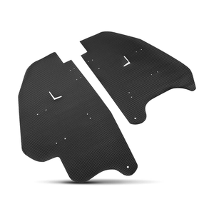 Mud Guard Fit Honda Talon 1000R/ 1000X ( 3 pcs ) by Kemimoto B0103-00501BK Mud Flap B0103-00501BK Kemimoto