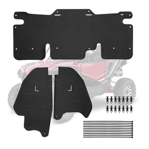 Mud Guard Fit Honda Talon 1000R/ 1000X ( 3 pcs ) by Kemimoto B0103-00501BK Mud Flap B0103-00501BK Kemimoto