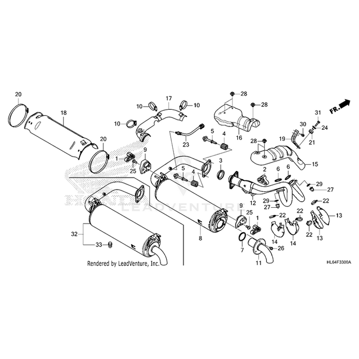 Muffler by Honda