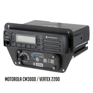 Multi Mount Insert Or Standalone Mount For Intercom And Radio by Rugged Radios MT-DMU-MOTO 01039374005238 Rugged Radios Motorola CM300D / Vertex VX2200