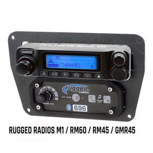 Multi Mount Insert Or Standalone Mount For Intercom And Radio by Rugged Radios MT-DMU-RUGGED 01039374005234 Rugged Radios Rugged Radios M1 / RM60 / RM45 / GMR45