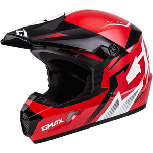 MX-46 Compound Helmet by GMAX D3464758 Off Road Helmet 72-67112X Western Powersports Red/Black/White / 2X